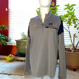 Men’s Michigan long sleeves dri fit shirt
